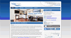 Desktop Screenshot of hataefamilydental.com