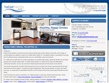 Tablet Screenshot of hataefamilydental.com